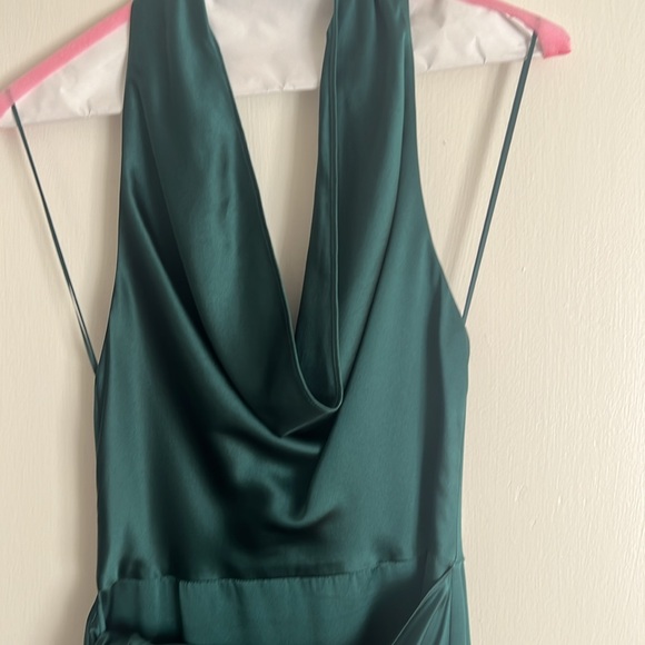 Like new Amanda Uprichard Emerald Dress XS - Picture 4 of 7